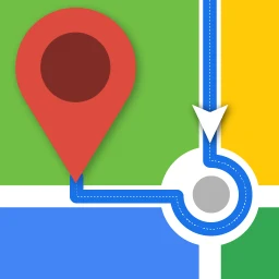 GPS+ Maps, Navigation, Traffic 图标